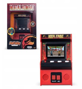 Basic Fun Mini Automat Konsola Przenośna Gra Retro Mortal Kombat Arcade Classics / 09661 9