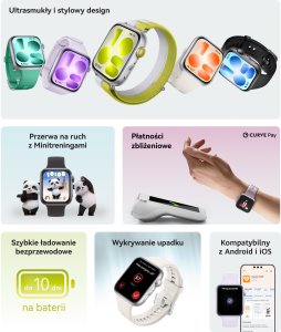 Smartwatch Huawei Watch Fit 5 Zielony  (Niki-B19F) 8