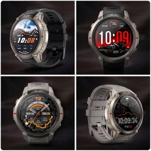 Smartwatch JG Smart SMARTWATCH MĘSKI ZEGAREK WODOODPORNY GPS MAPY ROZMOWY MENU PL AMOLED 500mAh 2