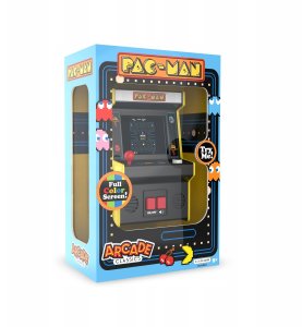 Basic Fun Mini Automat Konsola Przenośna Gra Retro Pac-man Pac Man Arcade Classics / 09674 6