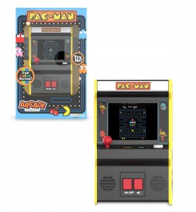 Basic Fun Mini Automat Konsola Przenośna Gra Retro Pac-man Pac Man Arcade Classics / 09674 8