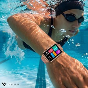 Smartwatch VESS SMARTWATCH DAMSKI ZEGAREK EKG HRV POMIAR CUKRU CIŚNIENIA TEMPERTATURA TĘTNO 5