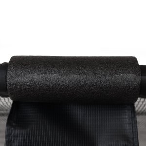 Bauerkraft Duża metalowa bramka piłkarska z siatką treningową do gry w piłkę nożną 300x200x120 cm czarno-niebieska 5