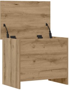 vidaXL vidaXL Skrzynia na przechowywanie Dąb artisan 60 x 40 x 50 cm 3