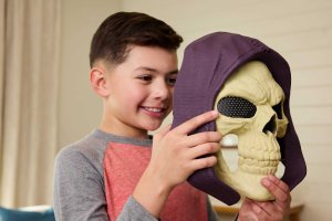 Mattel Maska Szkieletor z ruchomą szczęką Masters of the Universe Władcy Wszechświata JKJ15 5