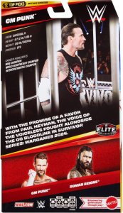 Figurka Mattel WWE Elite Collection Top Picks CM Punk (JHV13) 3