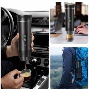 Przenośny ekspres do kawy De Gusto KF-JN-02Pro 2.0m 72 W szary 3