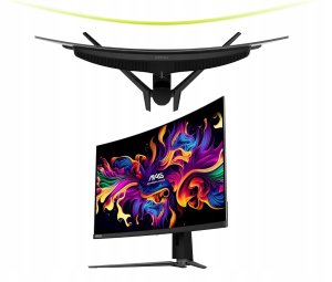 Monitor Technologia Dotyku MSI MAG 321CUPDE QD-OLED 32" 4K UHD 165Hz 0.03ms Zakrzywiony 3