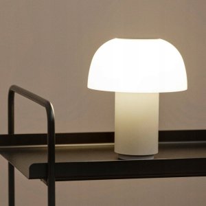 Lampa stołowa Zone Lampa bezprzewodowa Harvest Moon Ume 22 cm Grey 29959 2