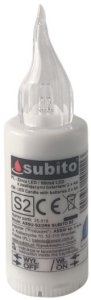 Subito Wkłady do zniczy LED Subito S2 24 sztuki białe 2