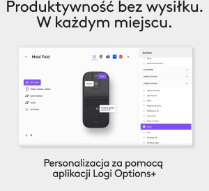 Mysz Logitech Mobi Fold grafitowa (910-007604) 20