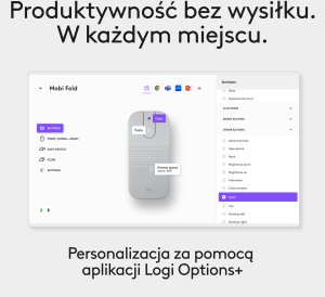 Mysz Logitech Mobi Fold biała (910-007631) 30