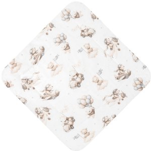 Sensillo ROŻEK BAWEŁNA FLYING TEDDY BEIGE 75X75 3