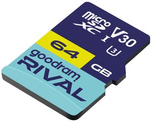 Karta GoodRam Rival MicroSDXC 64 GB Class 10 UHS-I/U3 V30 (GGSM3AA-0640R12) 2