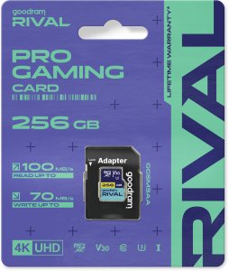 Karta GoodRam Rival MicroSDXC 256 GB Class 10 UHS-I/U3 V30 (GGSM3AA-2560R12) 3