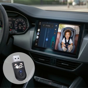 Xblitz Xblitz Coco niania samochodowa z bezprzewodowym adapterem CarPlay 7