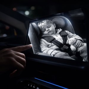 Xblitz Xblitz Coco niania samochodowa z bezprzewodowym adapterem CarPlay 10