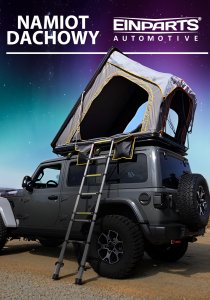Einparts Automotive EINPARTS Namiot dachowy EPTENT05 Z materacem 50mm i oknem dachowym sky roof 6