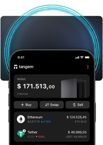 Tangem Stealth - Portfel kryptowalutowy, CC EAL6+, Czarny 7