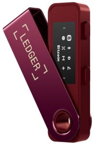 Ledger Nano S Plus - Portfel kryptowalutowy, CC EAL6+, USB-C, Czerwony 2