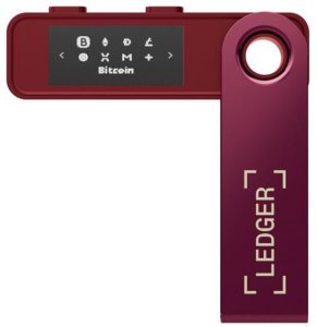 Ledger Nano S Plus - Portfel kryptowalutowy, CC EAL6+, USB-C, Czerwony 6