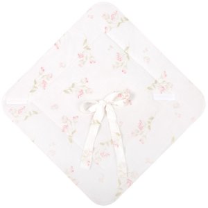 Sensillo ROŻEK MUŚLIN 75X75 FLOWERS PINK 3