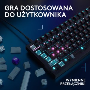 Klawiatura Logitech Logitech G316 X 98 - Black - (US) Intl 4