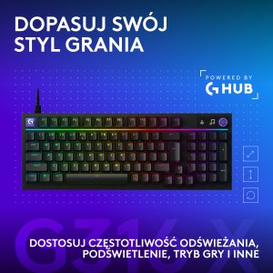 Klawiatura Logitech Logitech G316 X 98 - Black - (US) Intl 9
