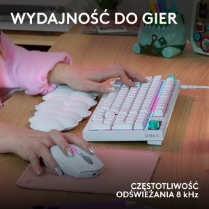 Klawiatura Logitech Logitech G316 X 98 - White - (US) Intl 3