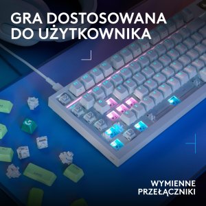 Klawiatura Logitech Logitech G316 X 98 - White - (US) Intl 4