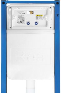 Zestaw podtynkowy Rea Stelaż Slim 024N do mis WC z przyciskiem HD Satin 6