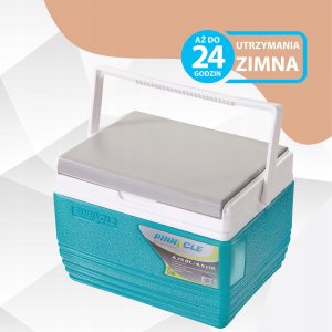 Krups Lodówka Turystyczna na wkłady 4,5L Pinnacle TPX 6006 limonkowa + 2 wkłady 7