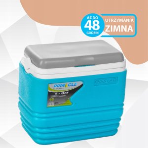 Kadax Zestaw lodówka turystyczna Pinnacle TPX 7013 10L Turkus +1 wkład chłodzący 5