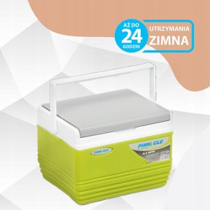 Krups Lodówka kempingowa Pinnacle TPX 6006 4,5L zielona + wkład 500ml ZESTAW 3