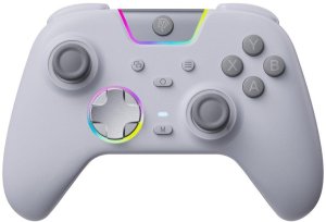 Pad EasySMX EasySMX X05Pro Pad bezprzewodowy PC/Switch/iOS/Android/Steam Deck biały + stacja dokujaca 5