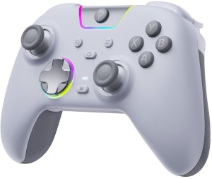 Pad EasySMX EasySMX X05Pro Pad bezprzewodowy PC/Switch/iOS/Android/Steam Deck biały + stacja dokujaca 7