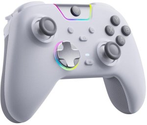 Pad EasySMX EasySMX X05Pro Pad bezprzewodowy PC/Switch/iOS/Android/Steam Deck biały + stacja dokujaca 8