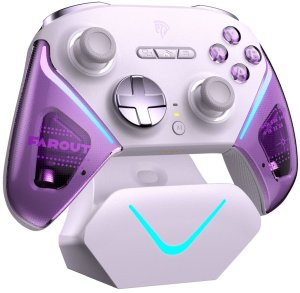 Pad EasySMX EasySMX D10 Pad bezprzewodowy PC/Switch/iOS/Android/ Steam Deck fioletowy 6