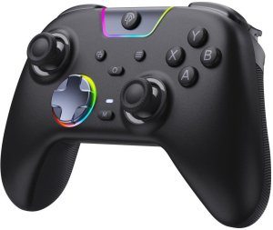 Pad EasySMX EasySMX X05Pro Pad bezprzewodowy PC/Switch/iOS/Android/Steam Deck czarny + stacja dokujaca 5