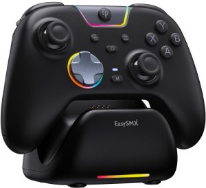 Pad EasySMX EasySMX X05Pro Pad bezprzewodowy PC/Switch/iOS/Android/Steam Deck czarny + stacja dokujaca 6
