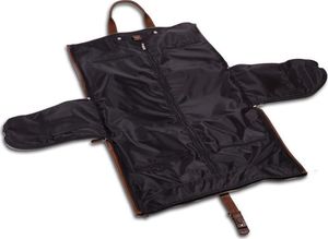 Solier Skórzana torba męska na garnitur SL18 Harlow vintage brown uniwersalny 6