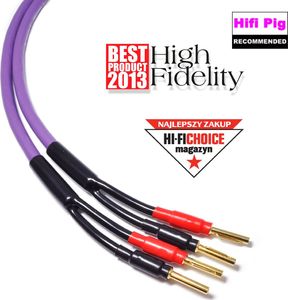 Kabel Melodika Banan x2 - Banan x2 7.5m fioletowy 2