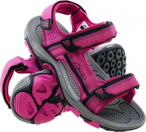 Martes Sandały damskie Makanos Dark fuchsia/Fuchsia/Black r. 39 4