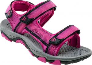 Martes Sandały damskie Makanos Dark fuchsia/Fuchsia/Black r. 39 5