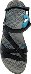 Elbrus Sandały damskie Laren Black/Light blue r. 37 6