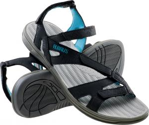 Elbrus Sandały damskie Laren Black/Light blue r. 37 7