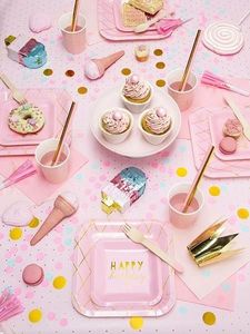Party Deco Trąbki imprezowe, jasnoróżowe, 6 szt. uniwersalny 5