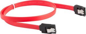 Lanberg SATA - SATA, 0.5m, Czerwony (CA-SASA-14CC-0050-R) 2