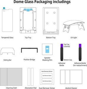 Whitestone SZKŁO HARTOWANE GLASS IPHONE X/XS CLEAR 7