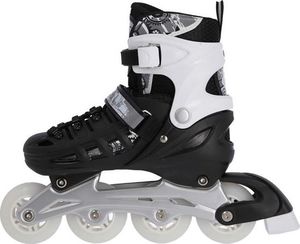 Rolki Nils Extreme NH10905 z wymienną płozą regulowane czarno-białe r. 39-42 6